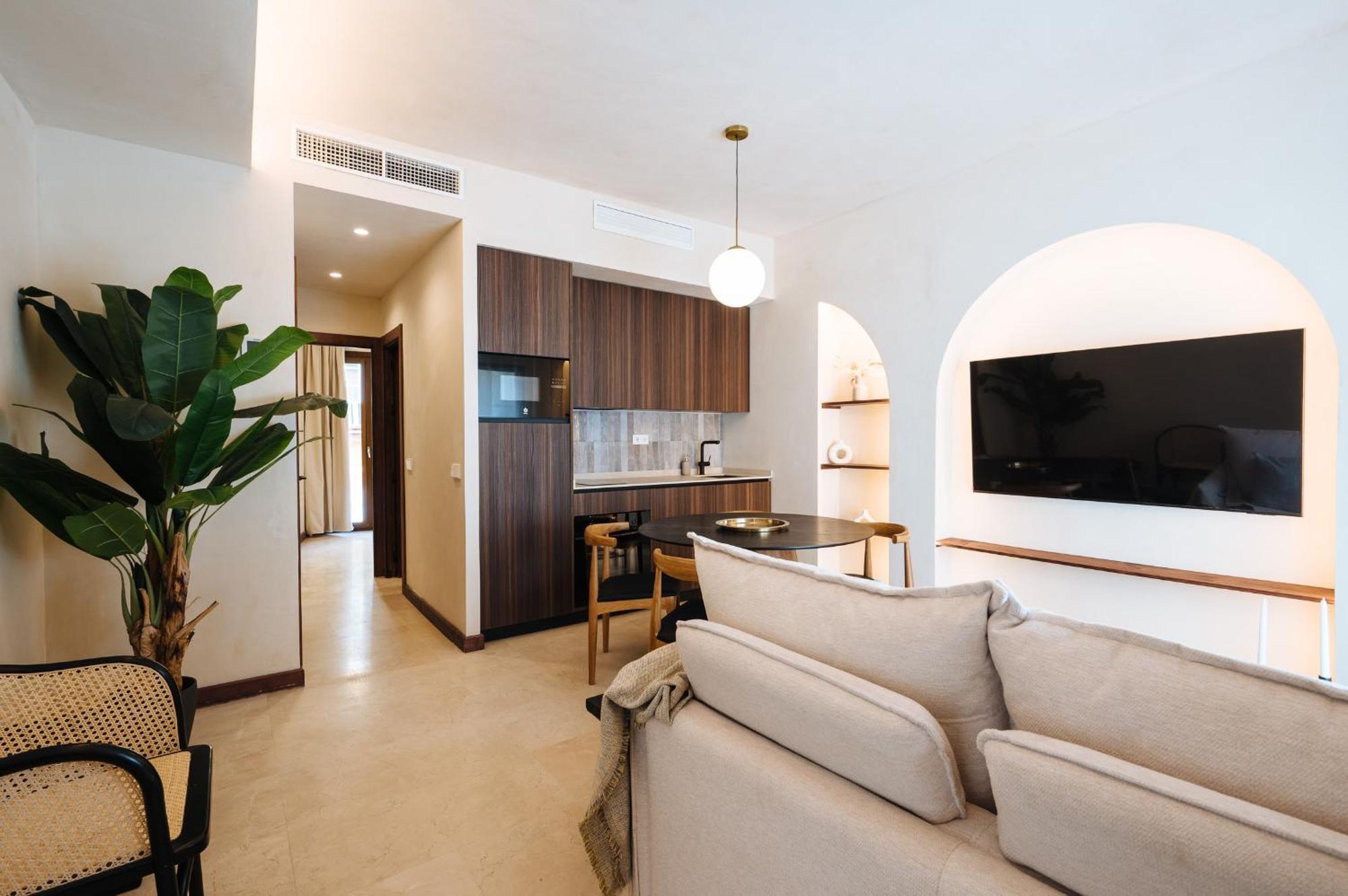 Apartamentos La Vistosona Севилья Экстерьер фото